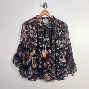 Maeve Multicolor Floral Blouse